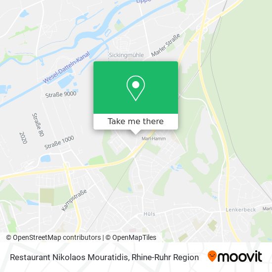 Restaurant Nikolaos Mouratidis map