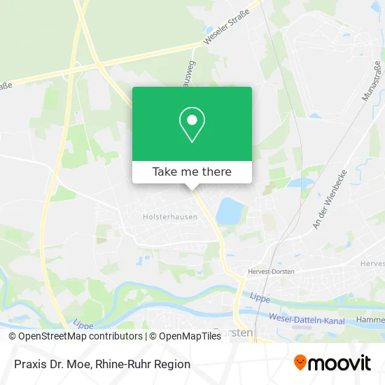 Praxis Dr. Moe map