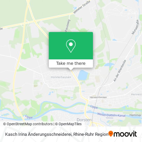 Kasch Irina Änderungsschneiderei map