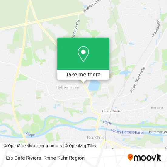 Eis Cafe Riviera map