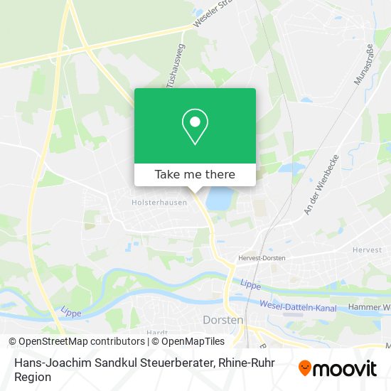 Hans-Joachim Sandkul Steuerberater map