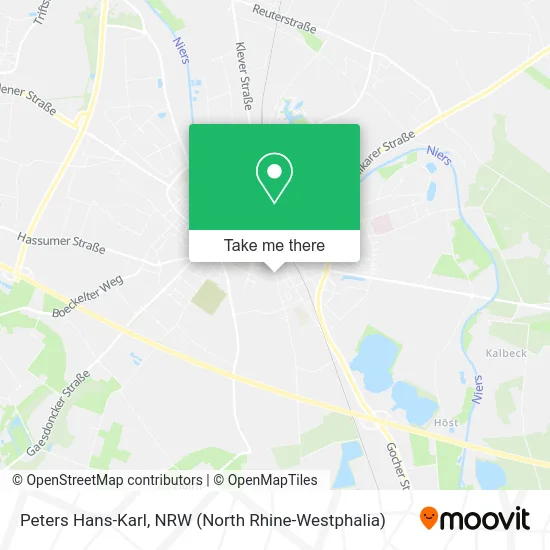 Карта Peters Hans-Karl