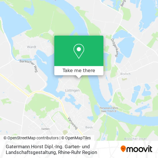 Карта Gatermann Horst Dipl.-Ing. Garten- und Landschaftsgestaltung