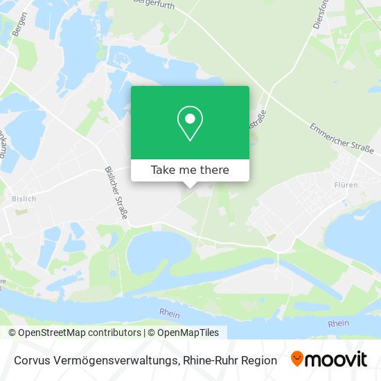 Corvus Vermögensverwaltungs map