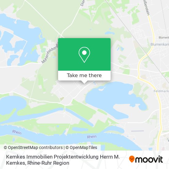 Карта Kemkes Immobilien Projektentwicklung Herrn M. Kemkes