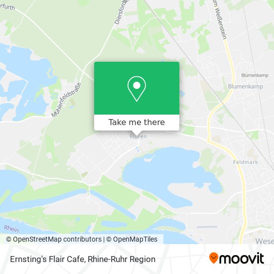 Ernsting's Flair Cafe map