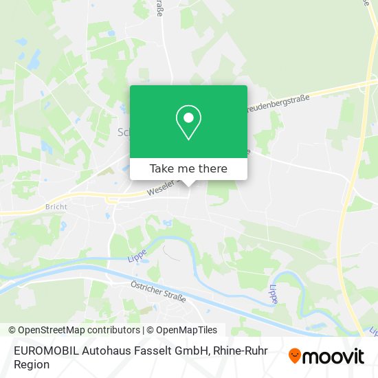 Карта EUROMOBIL Autohaus Fasselt GmbH