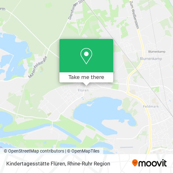 Kindertagesstätte Flüren map