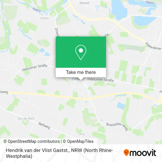 Hendrik van der Vlist Gastst. map