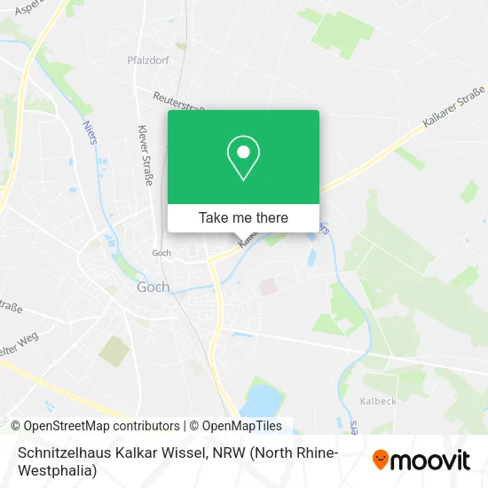 Карта Schnitzelhaus Kalkar Wissel