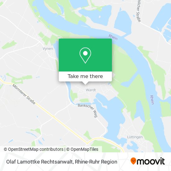 Olaf Lamottke Rechtsanwalt map