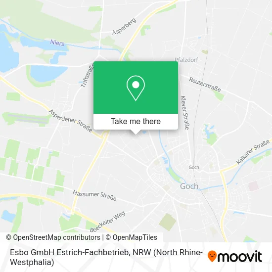 Карта Esbo GmbH Estrich-Fachbetrieb