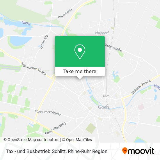 Taxi- und Busbetrieb Schlitt map