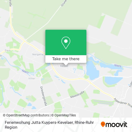 Ferienwohung Jutta Kuypers-Kevelaer map