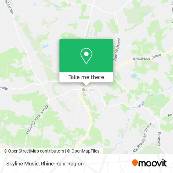 Skyline Music map