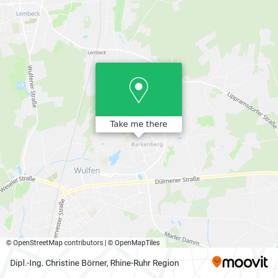 Dipl.-Ing. Christine Börner map