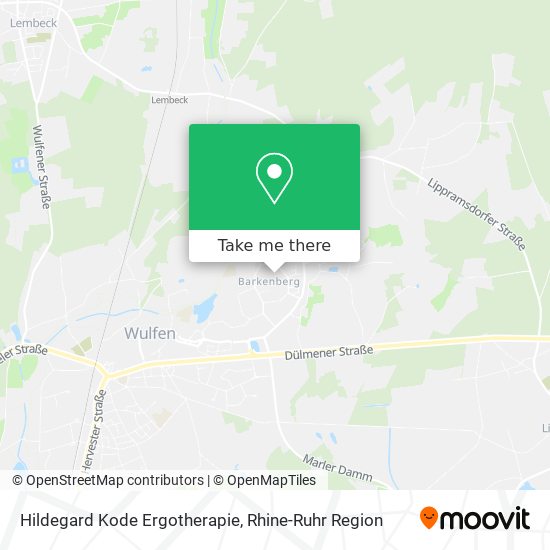 Hildegard Kode Ergotherapie map