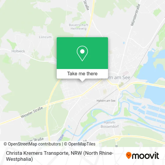 Карта Christa Kremers Transporte