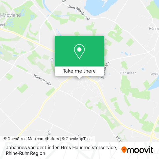 Johannes van der Linden Hms Hausmeisterservice map