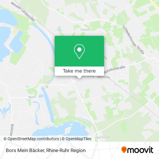 Bors Mein Bäcker map
