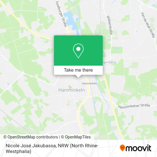 Карта Nicole José Jakubassa