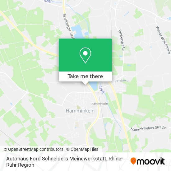 Autohaus Ford Schneiders Meinewerkstatt map