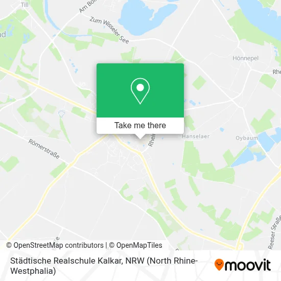 Städtische Realschule Kalkar map