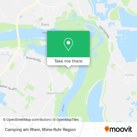 Карта Camping am Rhein