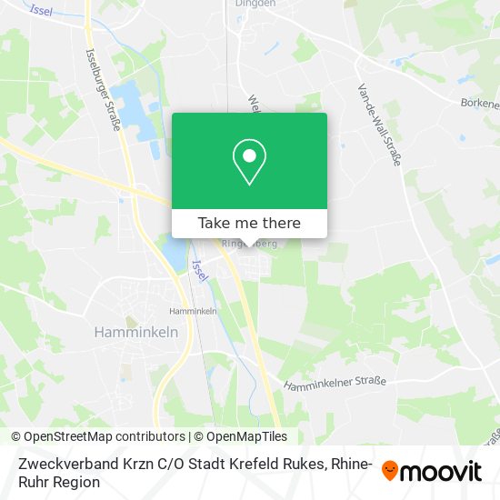 Карта Zweckverband Krzn C / O Stadt Krefeld Rukes