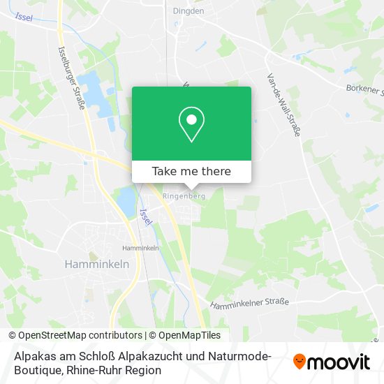 Карта Alpakas am Schloß Alpakazucht und Naturmode-Boutique