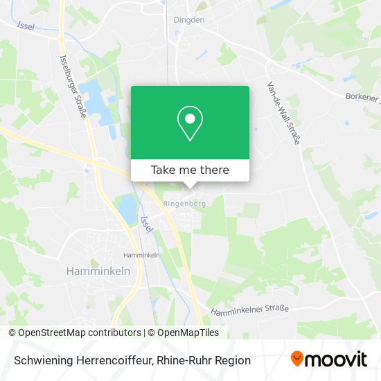 Карта Schwiening Herrencoiffeur