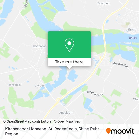 Kirchenchor Hönnepel St. Regenfledis map