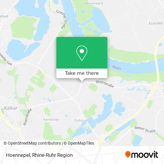 Карта Hoennepel