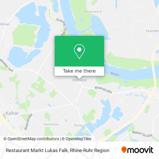 Restaurant Markt Lukas Falk map