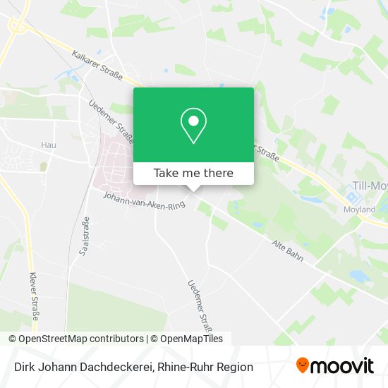 Dirk Johann Dachdeckerei map