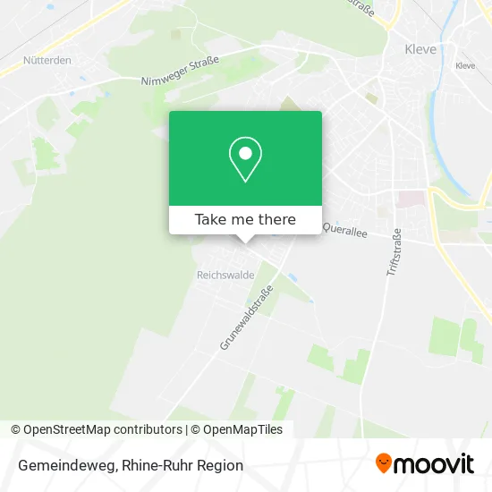Карта Gemeindeweg