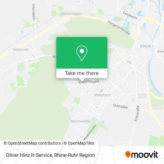 Oliver Hinz It-Service map