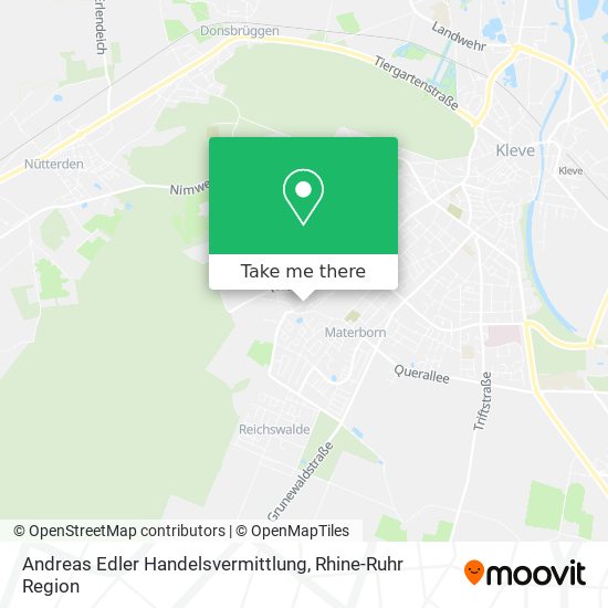 Карта Andreas Edler Handelsvermittlung