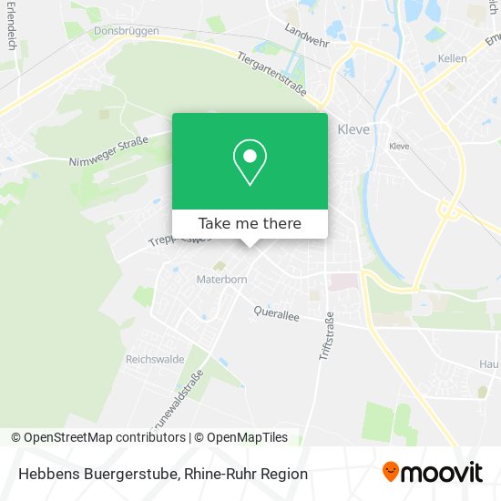 Hebbens Buergerstube map