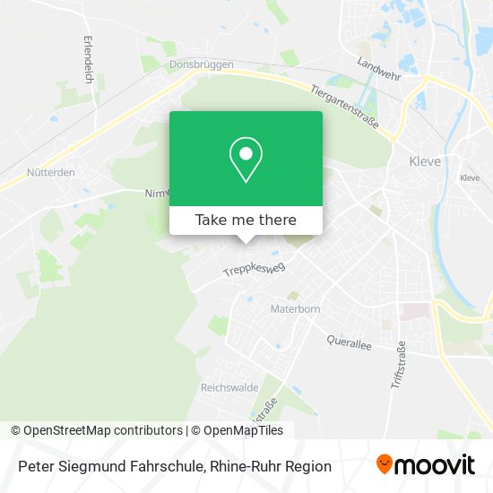 Peter Siegmund Fahrschule map