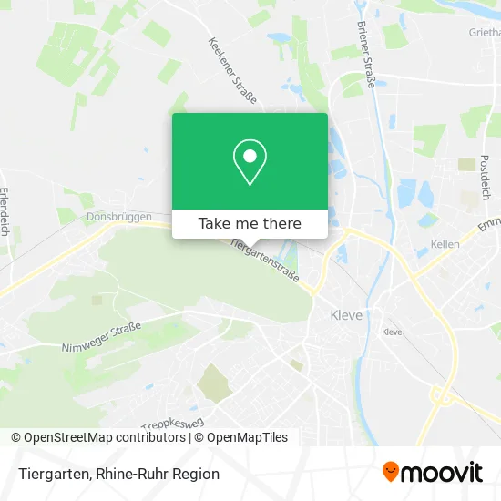 Карта Tiergarten