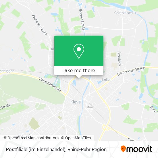 Postfiliale (im Einzelhandel) map