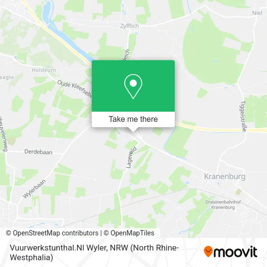 Карта Vuurwerkstunthal.Nl Wyler