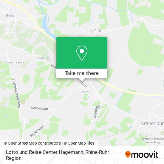 Lotto und Reise-Center Hagemann map