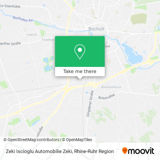 Zeki Iscioglu Automobilie Zeki map