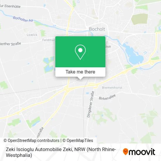 Карта Zeki Iscioglu Automobilie Zeki