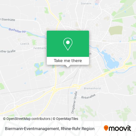 Biermann-Eventmanagement map