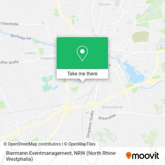 Карта Biermann-Eventmanagement