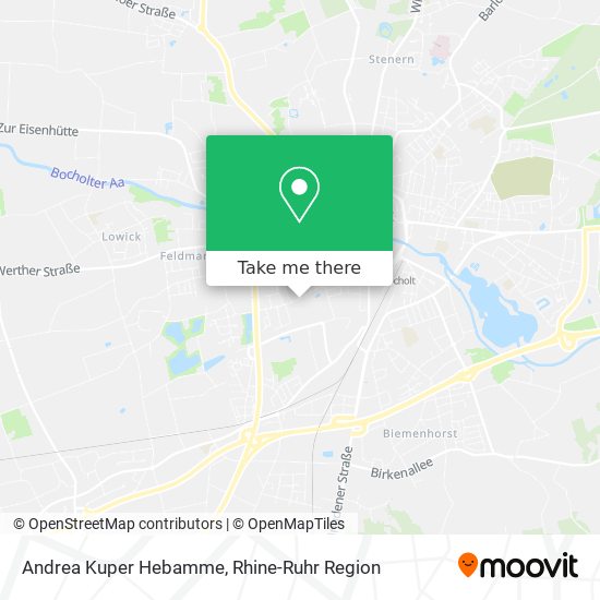 Andrea Kuper Hebamme map