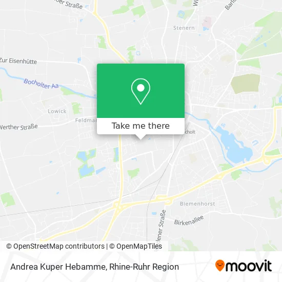 Карта Andrea Kuper Hebamme